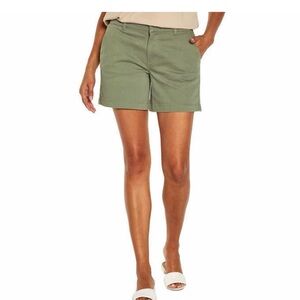 Banana Republic Women's Shorts - Olive Green